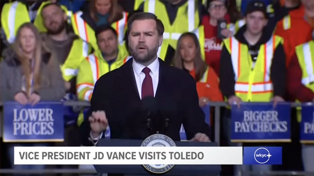 Vance on the economy: "You don't turn the Titanic around overnight"