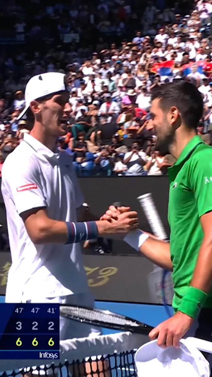 "I will never forget this" 🥹 Francesco Maestrelli will carry the memory of his game with Djokovic for life 🙌