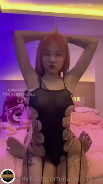 น้องกวางจัดท่ายากให้พี่เทพ