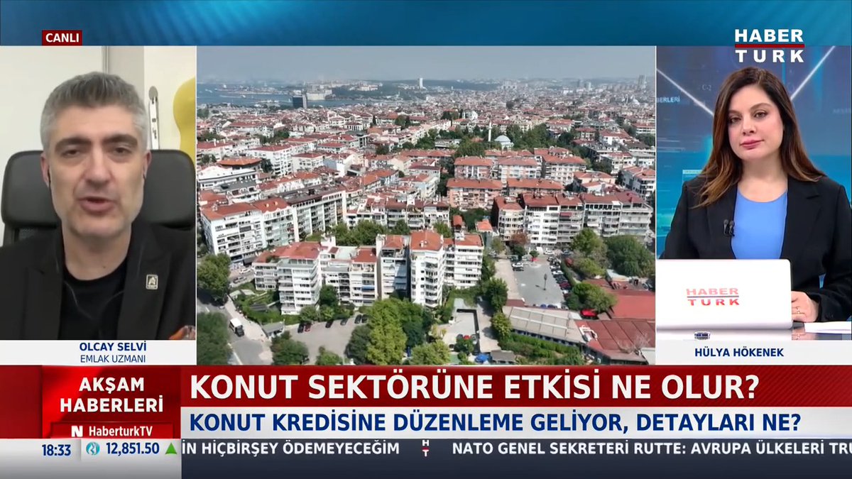 📌Konut kredisine düzenleme geliyor: Detayları neler, konut sektörüne etkisi ne olur? Emlak Uzmanı Olcay Selvi #AkşamHaberleri'nde Hülya Hökenek İncedursun'e değerlendirdi.