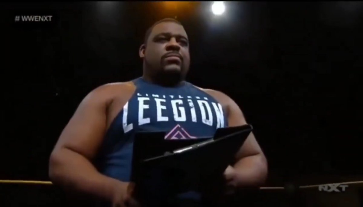 Esto tiene que ser uno de esos memes de lucha libre que se volvió totalmente mainstream. La forma en que Keith Lee lo vendió lo hizo aún más divertido 😭 😭 😭 #WWE #WWENXT