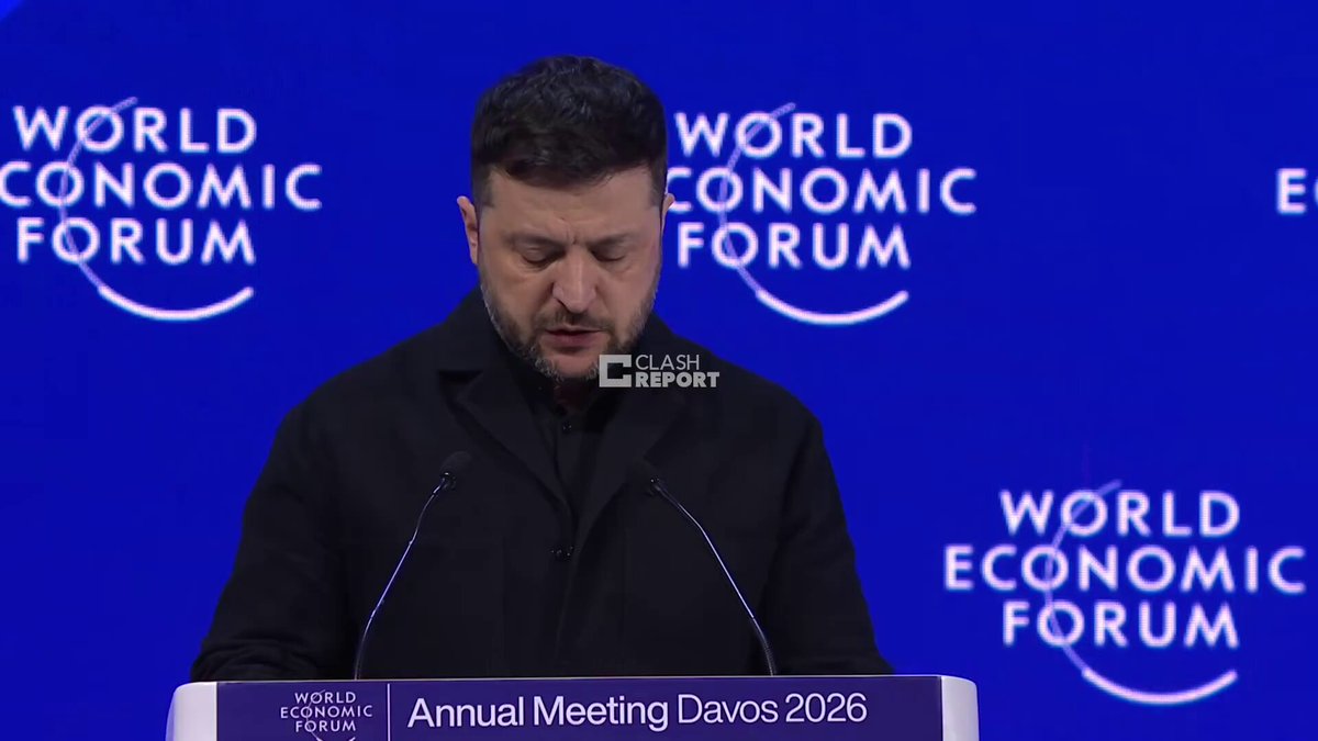🇺🇦🇪🇺 Zelensky just accused Europe of doing nothing to prepare for war: "Just last year, here in Davos, I ended my speech with the words, 'Europe needs to know how to defend itself.' A year has passed, and nothing has changed." Source: Volodymyr Zelenskyy / Володимир Зеленський