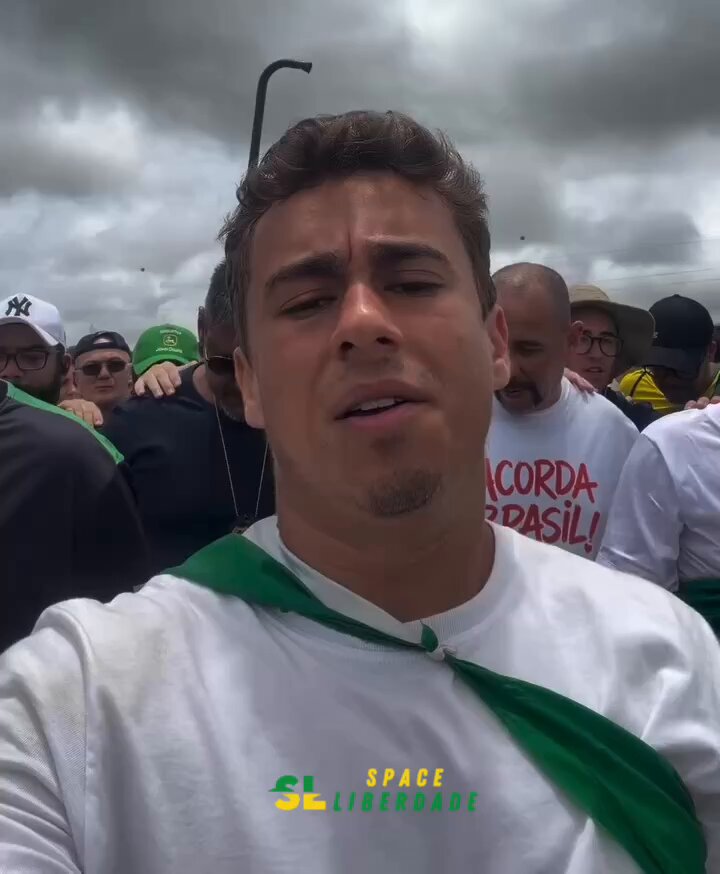 🚨URGENTE - Deputado Nikolas avisa que estão usando IA com seu rosto e pede quem não façam vaquinhas e nem PIX para a caminhada ACORDA BRASIL “É mentira, é golpe! Não doe 1 centavo (…) a gente precisa da sua presença física, da sua oração.”