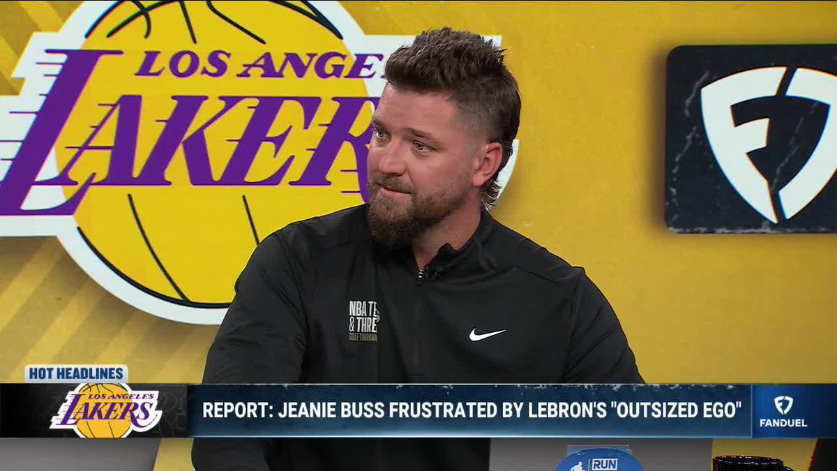 Does LeBron care about Jeanie Buss' comments? 😬 "You don't have to play these mind games with LeBron... also they don't own the Lakers anymore." - Chandler Parsons "A city burnt his jersey... he went back and won them a championship. You think he cares?" - Lou Williams