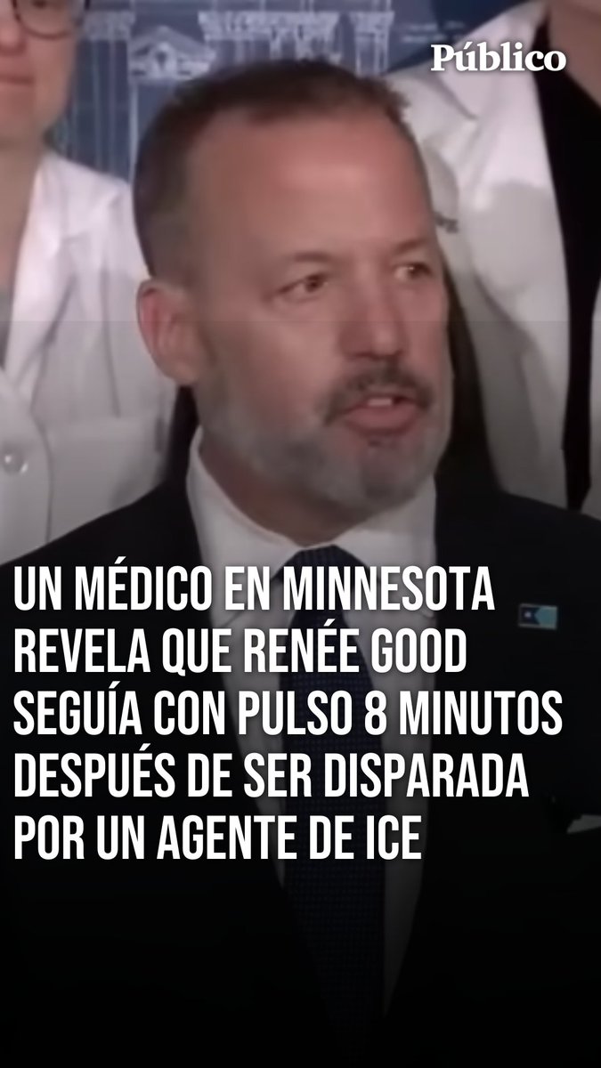 🎥 Un médico en Minnesota revela nuevos detalles del caso de Renée Good: “Me enteré de que ella aún seguía manteniendo pulso 8 minutos después de que un agente de ICE le disparara. Pero, el ofrecimiento de un médico que estaba presente en la escena para ayudarla fue denegada”
