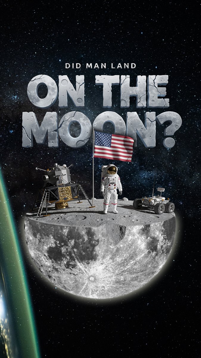The moon landings really happened. 🌕