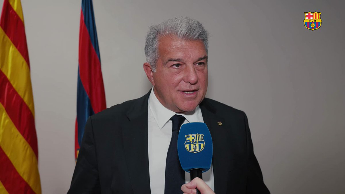 El presidente Joan Laporta Estruch anuncia la fecha de las elecciones: "Serán el 15 de marzo"