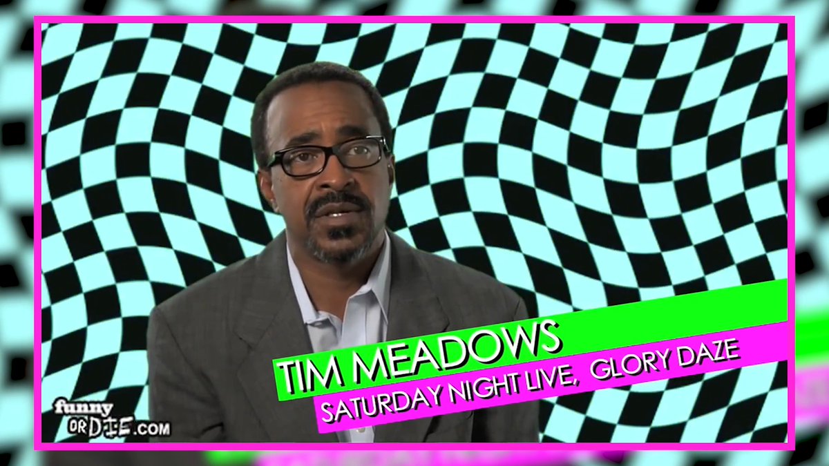 Tim Meadows did a lot of awesome things in the 1980s