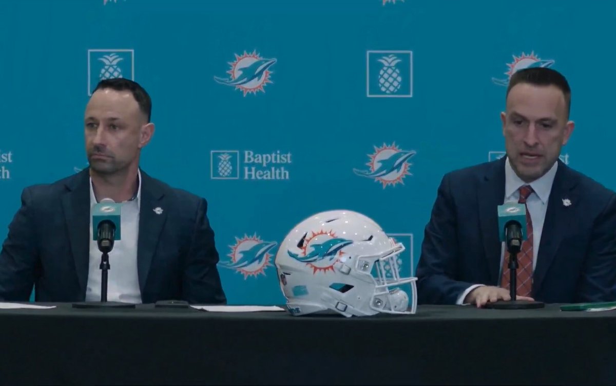 🎥 Jeff Hafley on if he believes he is ready to be a head coach: "I had six teams call me right after to try set up a flight to go out there. I chose to come here first... I do believe I'm ready." (Miami Dolphins) #PhinsUp
