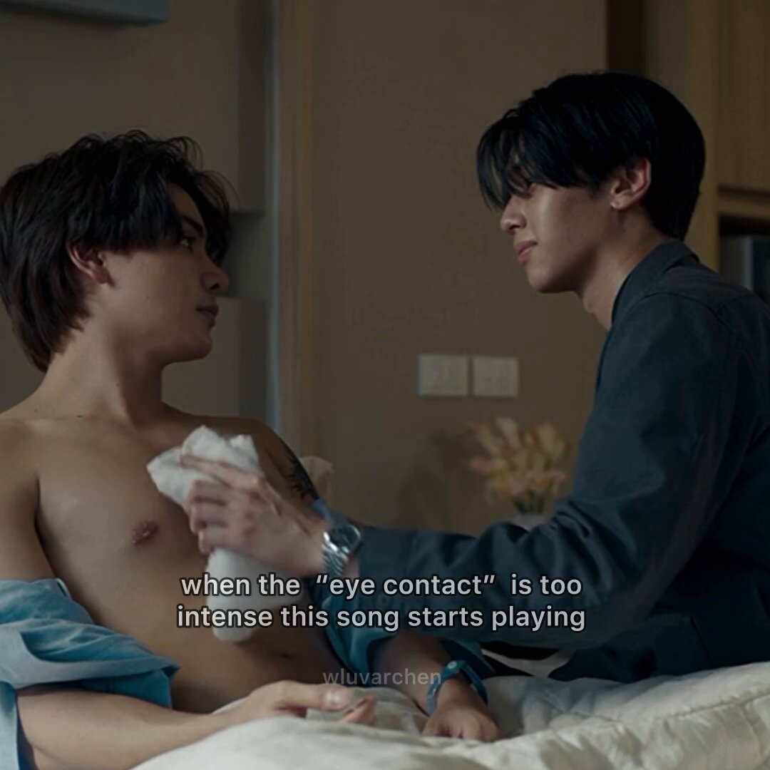 the tension between them is insane, it literally goes through the screen #DareYouToDeathEP5
