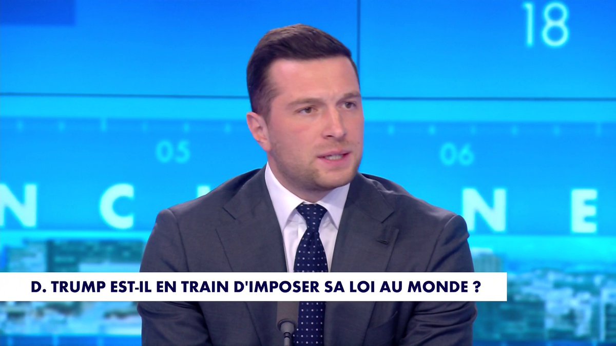 La version 2.0 ChatGpt Bardella a eu une mise à jour Nathalie Loiseau/Valérie Hayer. Il est terrorisé par Trump.