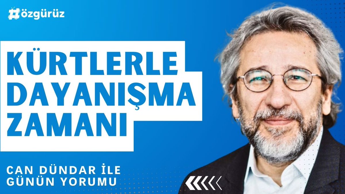 Can Dündar #ÖzgürYorum'da anlattı: "KÜRTLERLE DAYANIŞMA ZAMANI!" Tamamını izleyin: