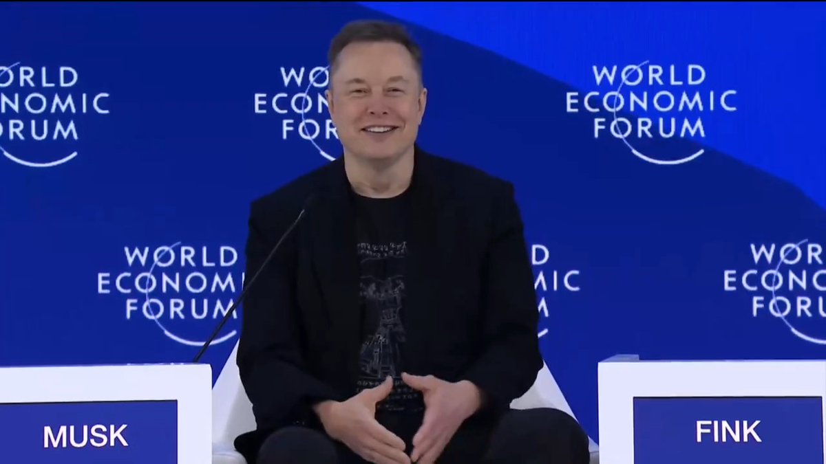 Asked about Trump's Board of Peace summit, Elon Musk jokes "Did they mean piece? Like a piece of Greenland and a piece of Venezuela" 🤣🤣