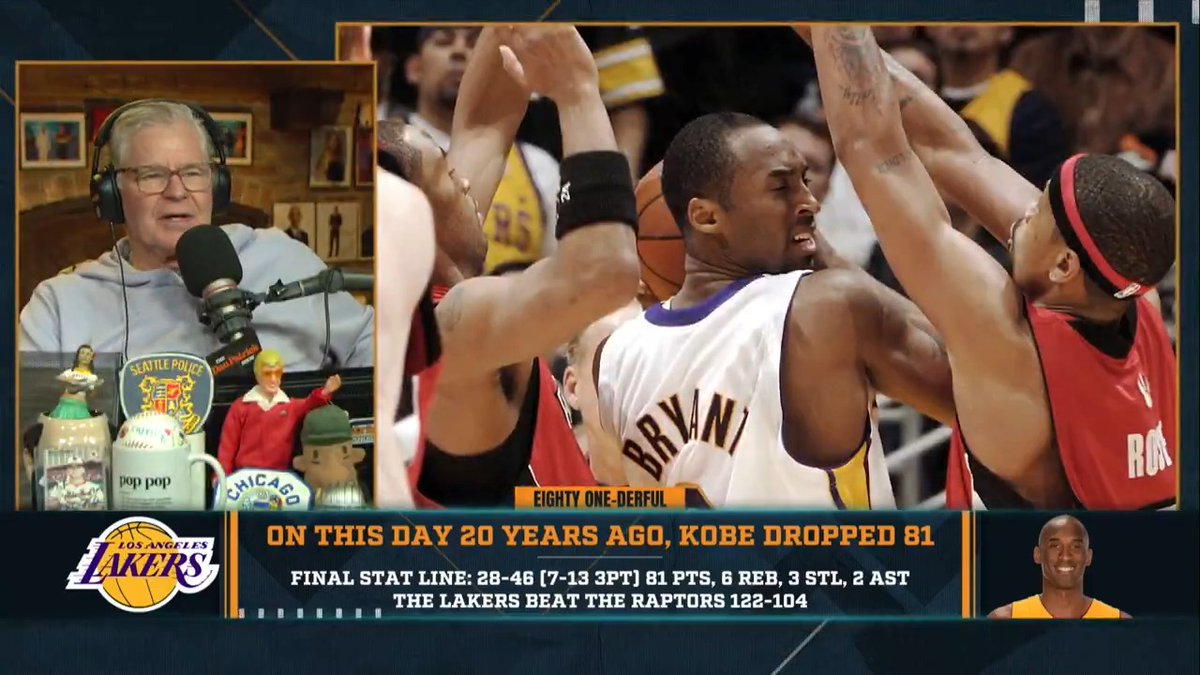 "We got to see 81! Nobody got to see Wilt's 100. You got to see what 81 feels like." – DP remembers Kobe Bryant on the 20-year anniversary of his historic 81-point game.