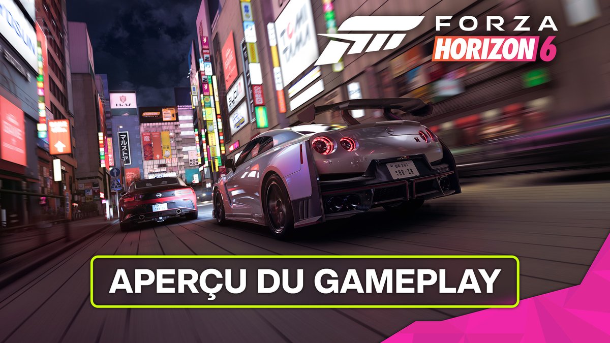 Votre périple pour devenir une légende d'Horizon débute ici. #ForzaHorizon6 🤩