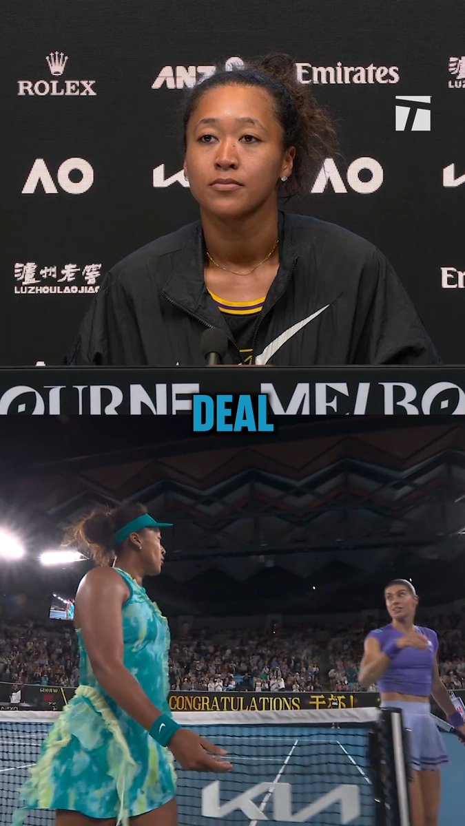 Naomi Osaka speaks on the tense moments between her and Sorana Cirstea during their heated second round battle 🗣️ She also apologized and means no disrespect towards Cirstea. #AO26