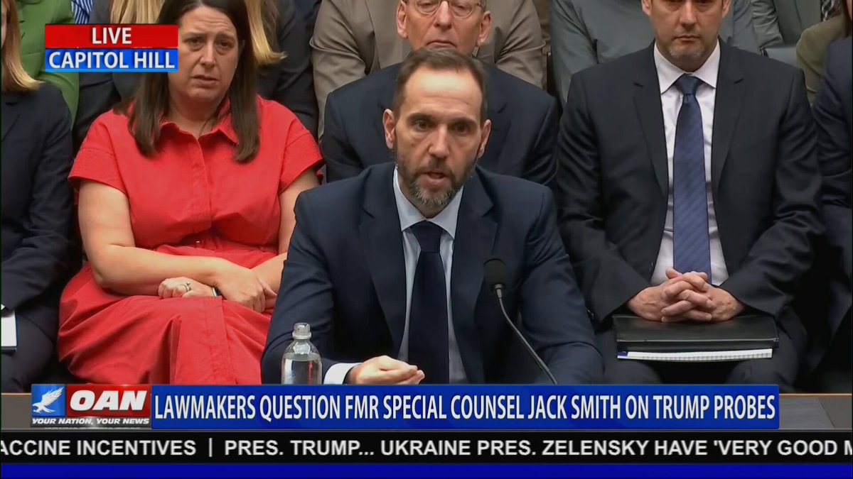 .Rep. Jim Jordan questions Former Special Counsel Jack Smith: “We gathered $35 million… and what I want to know is how much of that $35 million of taxpayer money did you give to confidential human sources?” Watch OAN Live here: