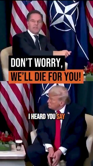 European leaders are sucking up to Donald Trump by boasting of how many youngsters they sent to be slaughtered in Afghanistan. They claim this proves they're willing to offer European children as blood sacrifices for the US. Absolutely nauseating!