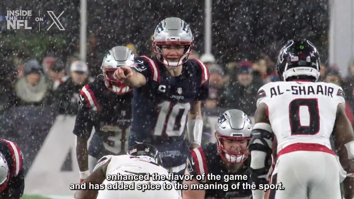Take it from Steve Sabol. There's nothing like playoff football in the snow ❄️ @InsideTheNFL