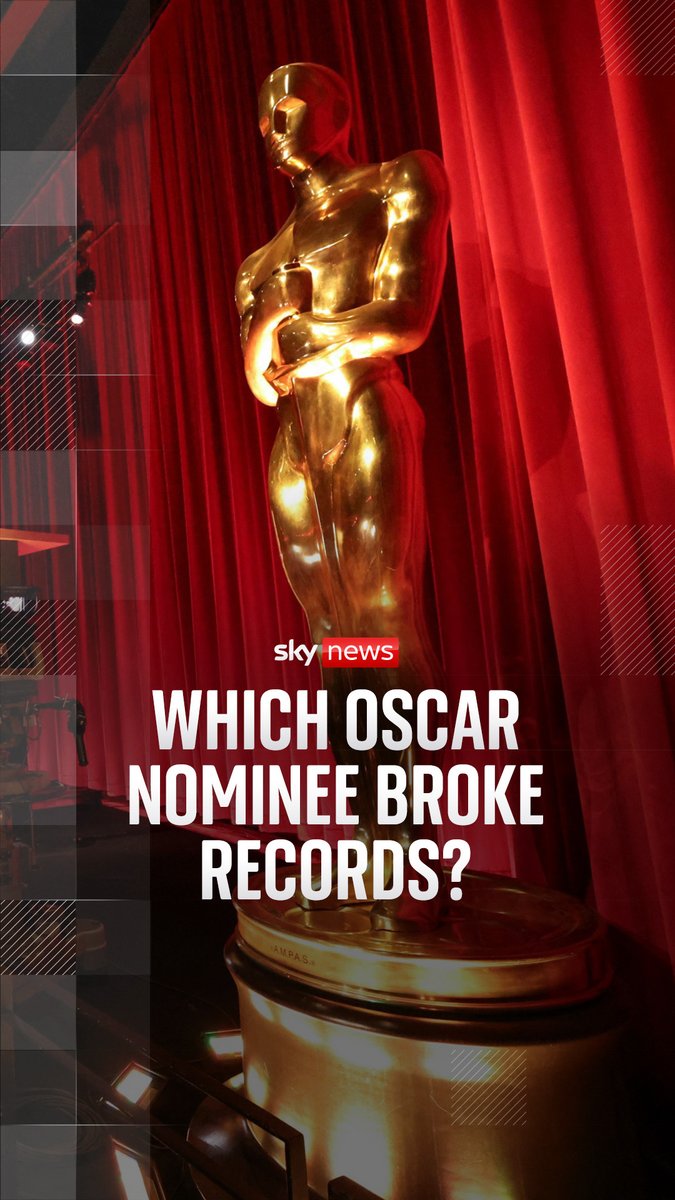The Oscar nominations are out - and one film has already made history as the film with the most nominations of all time. Sky's Katie Spencer reports on the key takeaways. 🔗