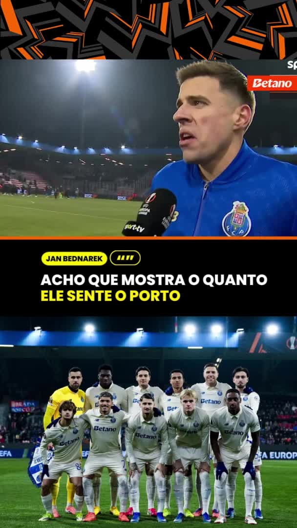 Bednarek deixou conselhos preciosos a Samu e relembra que a equipa estará sempre com ele 👏🫶 #sporttvportugal #EUROPAnaSPORTTV #UEFAEuropaLeague #ConfiaBetano #BetanoUEL