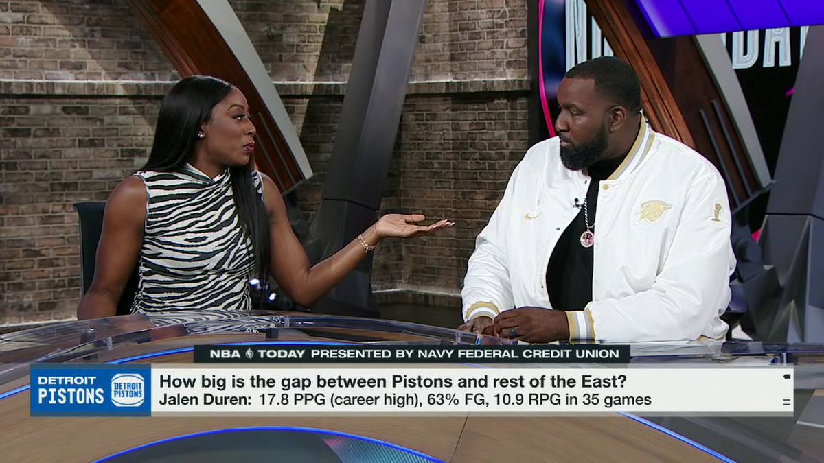 Where do the Pistons really stand in the Eastern Conference? 🤔 Kendrick Perkins, Chiney Ogwumike and Brian Windhorst break it down 📊