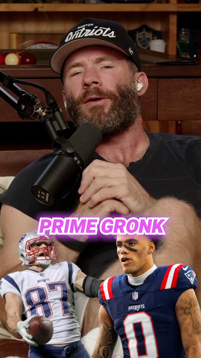 So who you taking 1v1, Rob Gronkowski or Gonzo? 🤔 DudesOnDudes | Julian Edelman