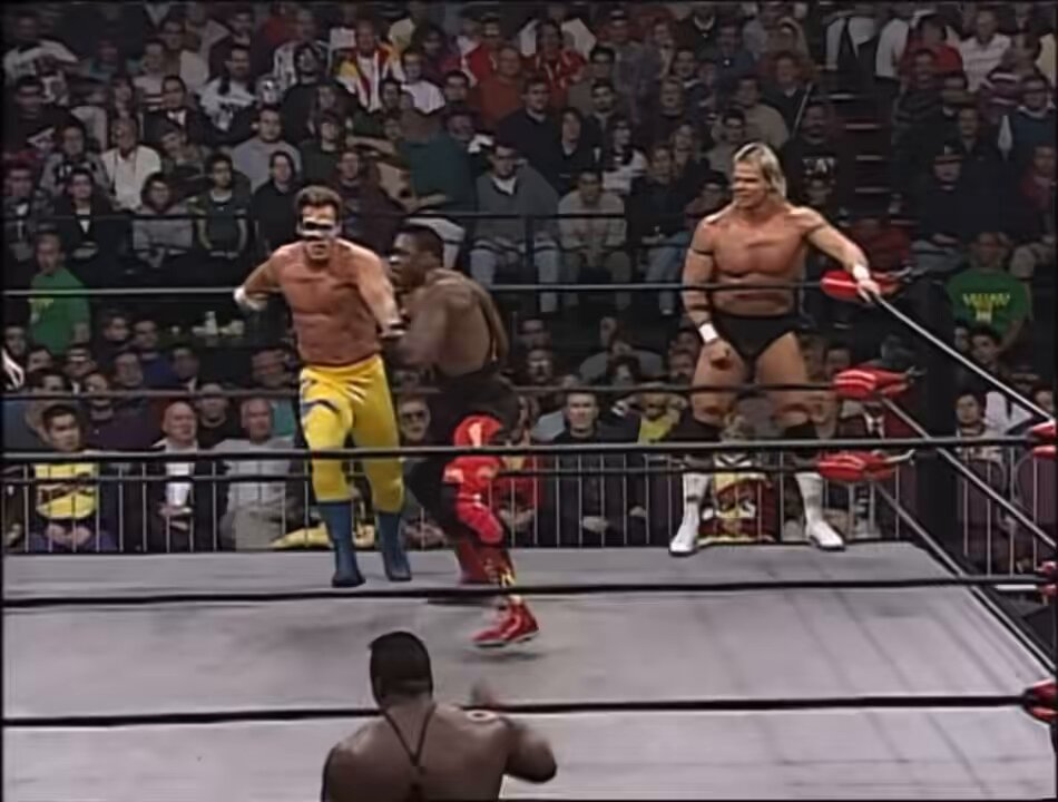 30 years ago today, Sting &amp; Lex Luger became WCW Tag Team Champions. Sting’s first tag title in WCW and the only time he won them with Luger. 🦂 👊