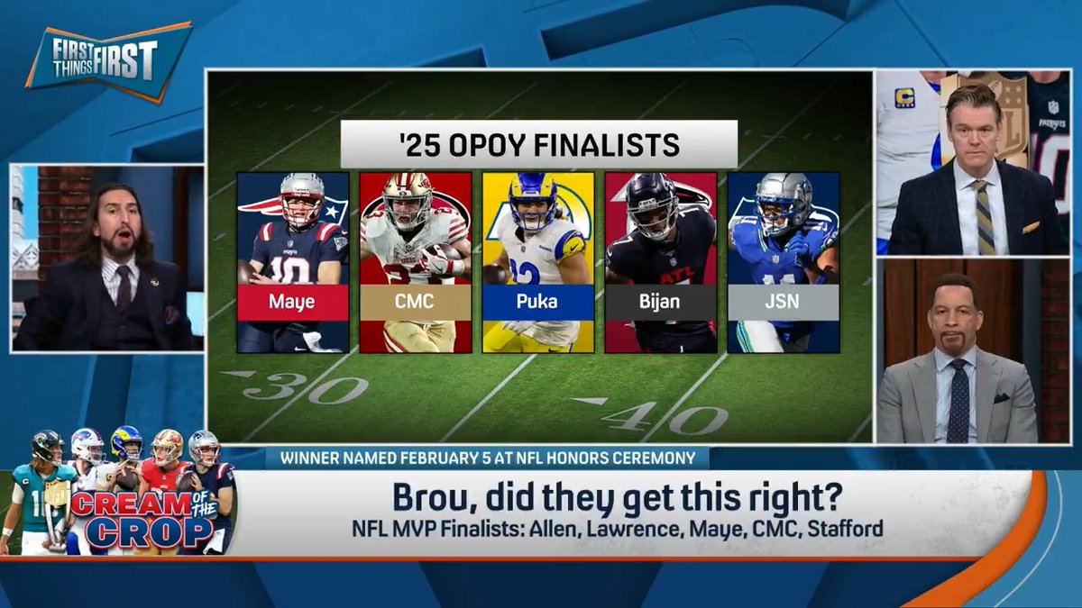 .Chris Broussard thinks MVP voters should’ve made Myles Garrett an NFL MVP Finalist: “Yes, winning mattered, but who did something spectacular? And Myles Garrett broke a 24-year record.”