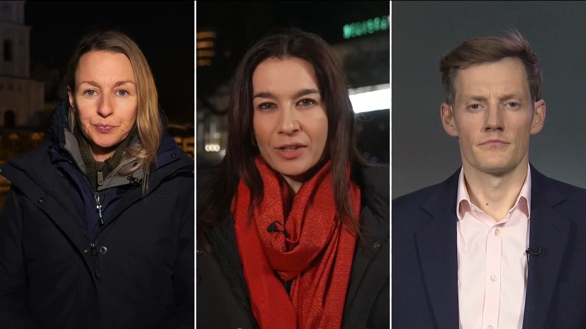 BREAKING: Russian president Vladimir Putin has been meeting Donald Trump envoys Steve Witkoff and Jared Kushner in Moscow, after the pair flew from Davos. Sky's Ivor Bennett reports. 📺 Sky 501, Virgin 602, Freeview 233 and YouTube