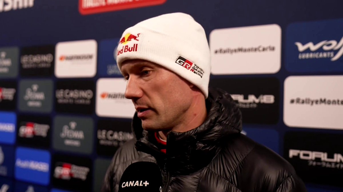 "Les pneus étaient incroyablement mauvais, je n'ai jamais vu ça de ma carrière. C'est INACCEPTABLE" 💥 Les mots très forts de Sébastien Ogier après une journée compliquée au Rallye Monte-Carlo : le Français est 3e à 1mn08 de Solberg 😖 #RallyeMonteCarlo