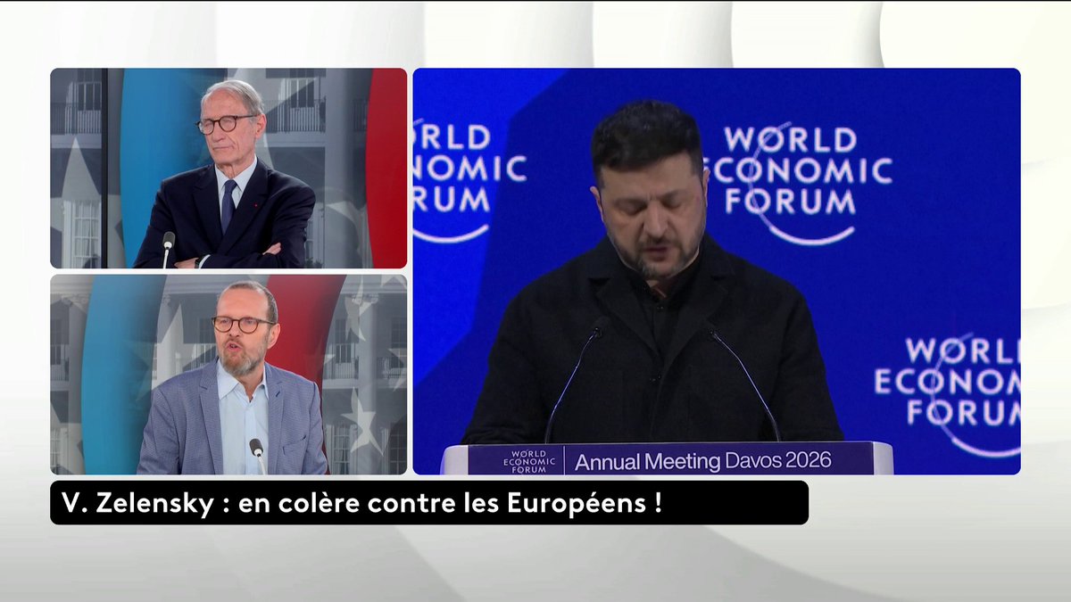 🔴 🗣️ "Pour la première fois, il craque, pour la première fois il dit, j'en ai marre", observe notre éditorialiste Michel Mompontet à propos de Volodymyr Zelensky. "L'Europe semble perdue", a déclaré ce jeudi le président ukrainien. Loïc de La Mornais #SurLeTerrain #Canal16