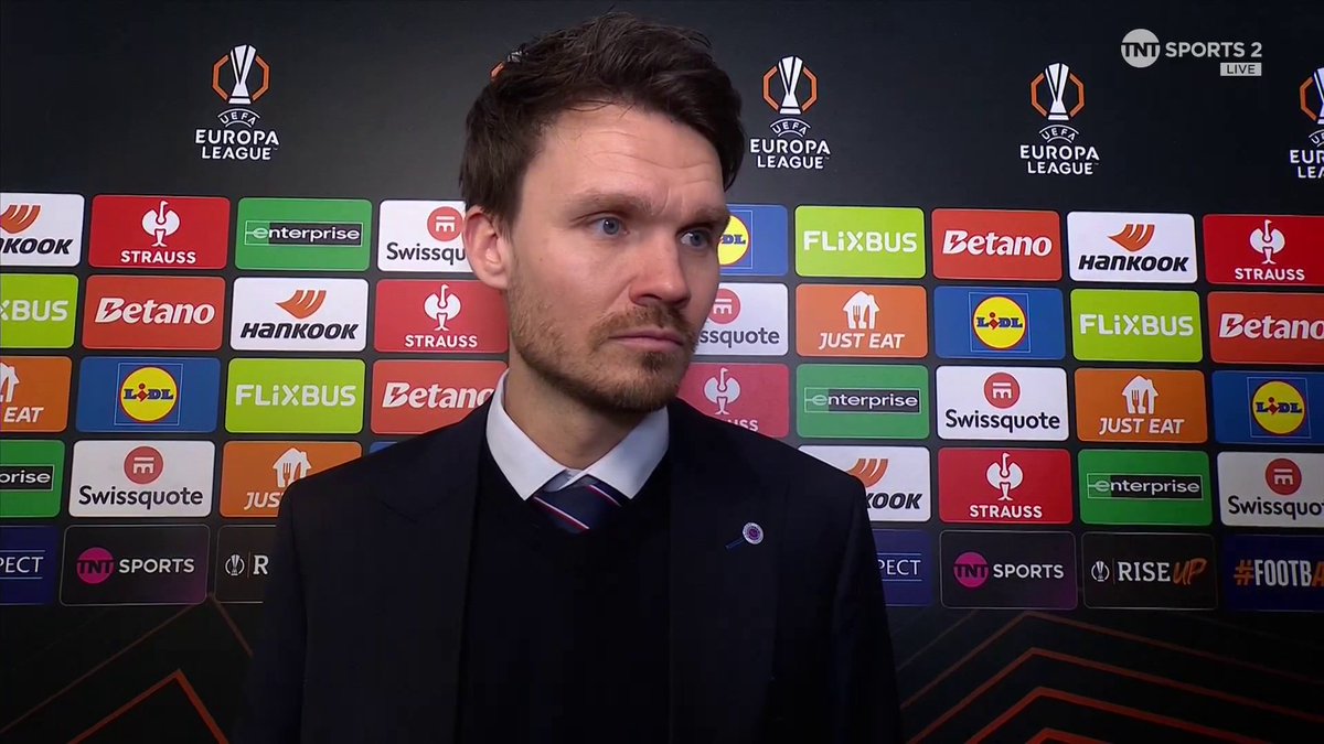Danny Rohl gives Becky Ives his post-match thoughts after Rangers beat Ludogorets 1-0 at Ibrox... 📺 TNT Sports &amp; discovery+ UK