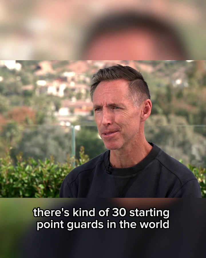 "I'm not sure I would've played in the NBA if it wasn't for my football background." Former NBA MVP and Mallorca co-owner Steve Nash on how playing football helped him become one of all-time great point guards in the league 🏀
