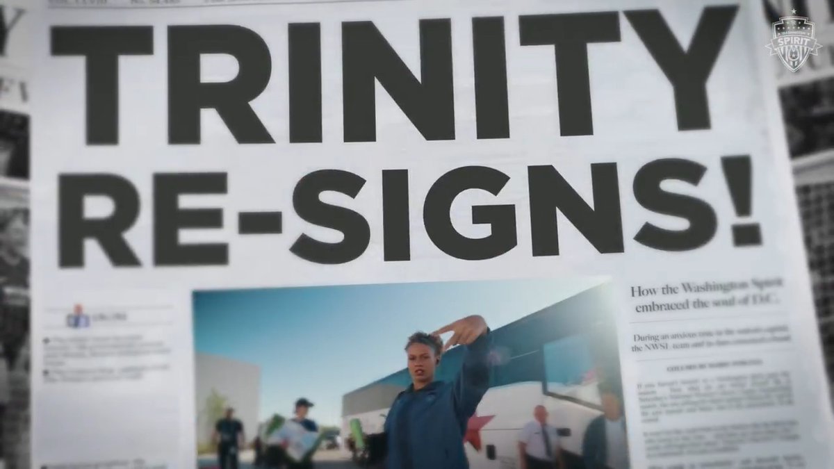 The news we have all been waiting for 🗣️ Trinity Rodman re-signs with the Spirit and continues to change the game 😤