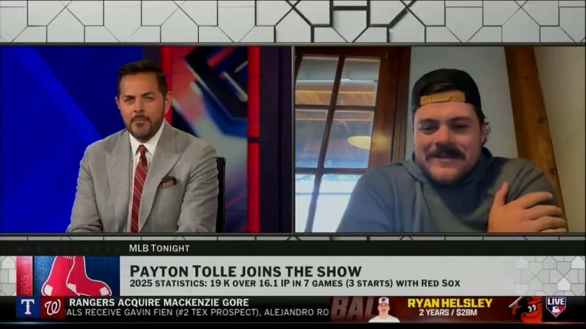 "Fenway Park on a Friday night... to be able to share the mound with [Paul Skenes] is pretty incredible." Red Sox rookie Payton Tolle discusses his MLB debut and more from MLB's rookie program and symposium!