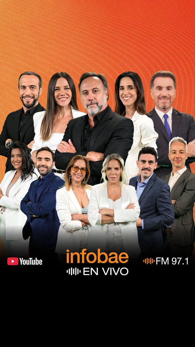 Muy pronto, Infobae en Vivo por YouTube y FM 97.1. Desde las 7 AM, noticias, actualidad y los temas que te importan. 🔴Más periodismo de calidad en vivo. Estamos donde vos estás.