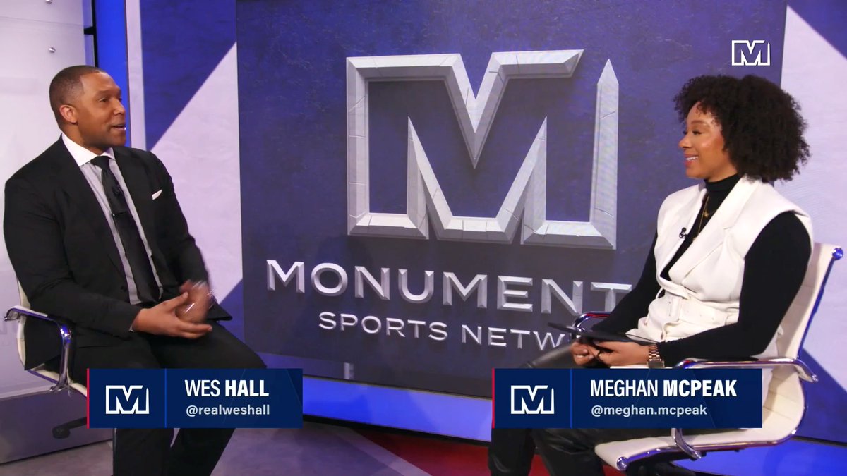 "I'm not saying goodbye.. I'm just saying see you later." 🥹 After 7 years with Monumental Sports Network, ᴍᴇɢʜᴀɴ ᴍᴄᴘᴇᴀᴋ is taking the next step in her journey! 🙌 Wes Hall | Monumental Sports & Entertainment