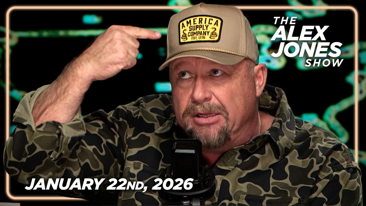 THURSDAY FULL SHOW 1/22/26: Feds Arrest Two BLM Organizers For Minnesota Church Attack, EU Reeling From Trump’s Davos Spanking, Democrats Officially Wargaming New Civil War As Violent ICE Riots Escalate! PLUS, Virginians SHOCKED When The State's New CIA-Controlled Governor, Abigail Spanberger, Literally Attempts To Implement The Communist Manifesto Day 1! Rebel News Founder Ezra Levant Joins Alex Jones To Detail How He Confronted WEF Head & BlackRock CEO Larry Fink Face-to-Face At Davos For His Crimes Against Humanity! FINALLY, Jay Dyer Hosts The 4th Hour To Reveal The Absolutely Devastating History Of Davos, Israel, & The Global Elites! This Is Absolute Must-Watch/Share Information!
