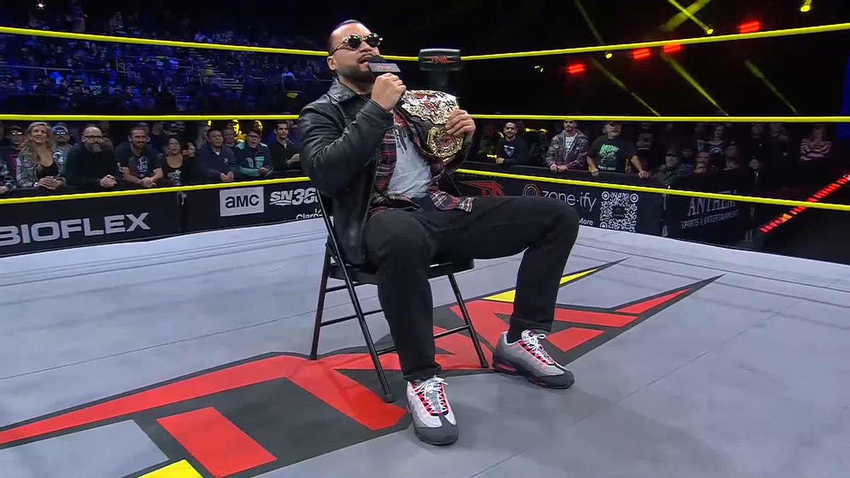 .AJ Styles passed the torch, handing Mike SANTANA🇵🇷 the keys to lead TNA Wrestling into the AMC TV era. #TNAiMPACT