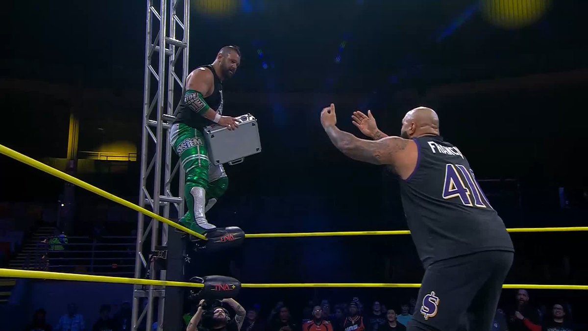 .Edward Edwards outsmarts A.J. FRANCI$ 💰 in Feast or Fired to capture the final briefcase! #TNAiMPACT