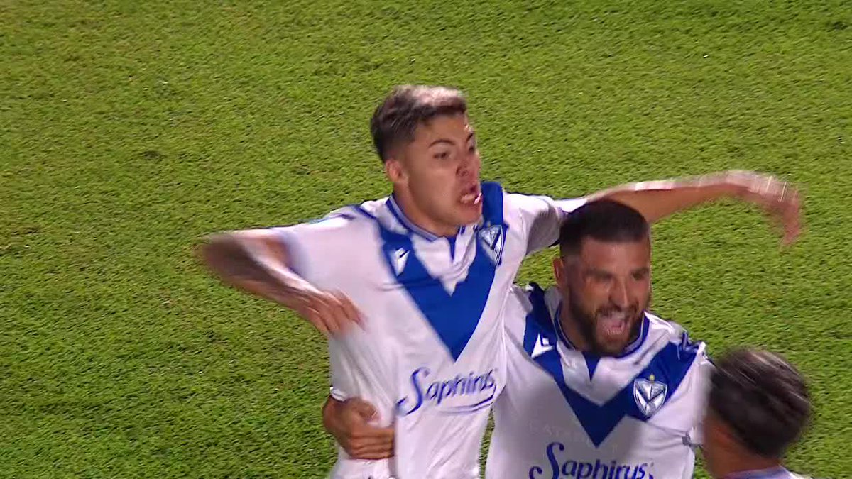 Asistencia de Matías Arias, gol de Andrada. Los pibes de Vélez. 💎🇦🇷