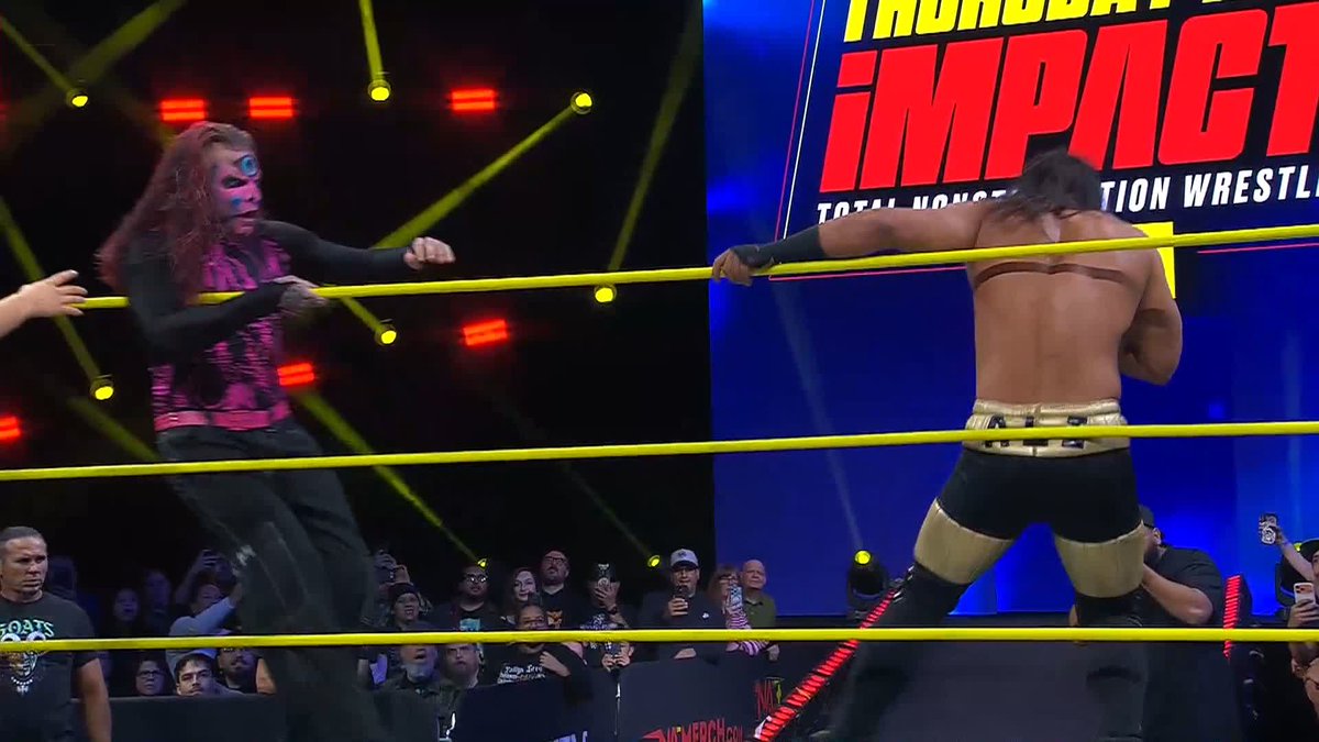 TWIST OF FATE ON THE STAIRS! #BrotherNero DELETED Mustafa Ali #TNAiMPACT