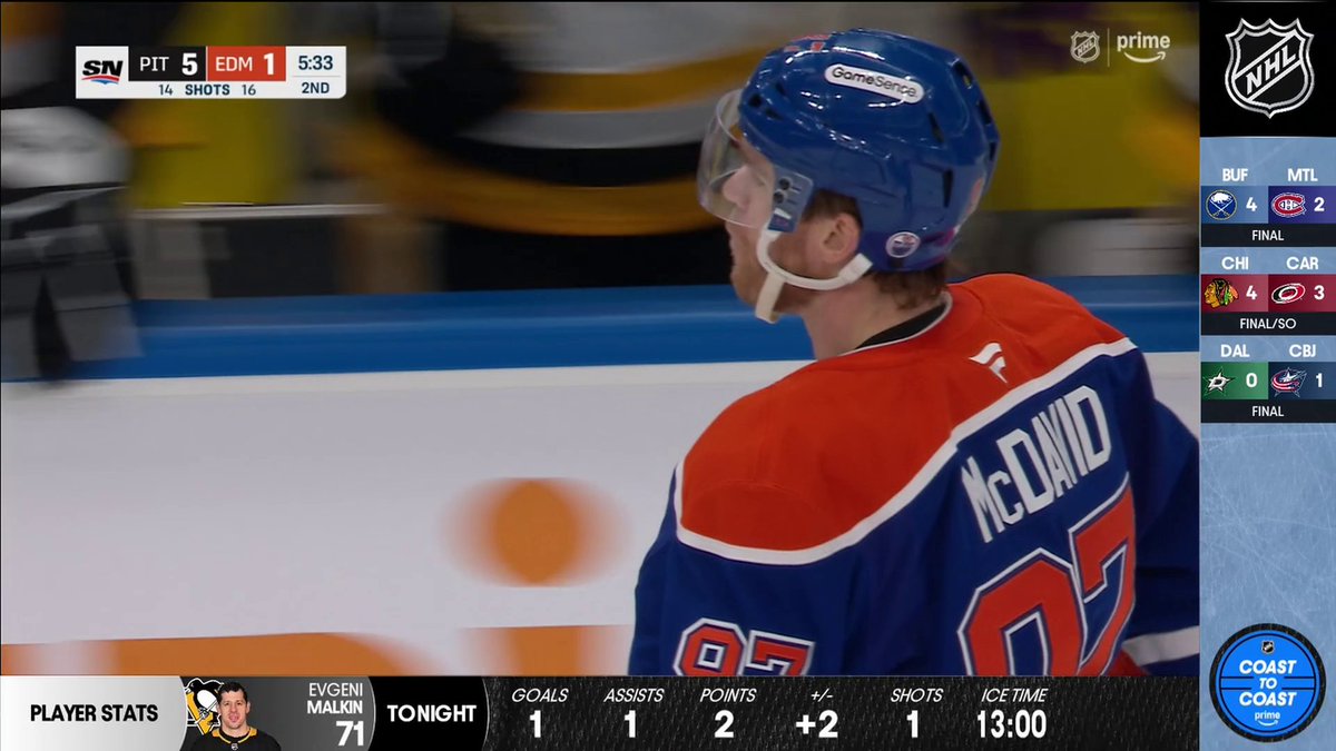 Geno makes no mistake on the breakaway 😮💨 And McDavid is NOT impressed... 👀