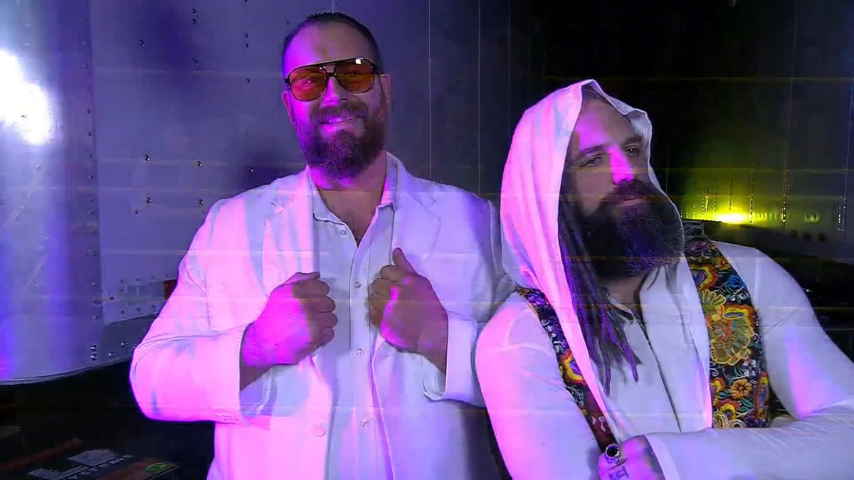 The Righteous is still watching The Hardys.... Vincent DUTCH #TNAiMPACT