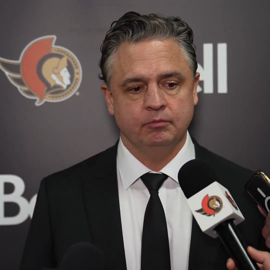 Click here to watch Tim Stützle, Dylan Cozens, Stephen Halliday, and Head Coach Travis Green's media availability following tonight's game in Nashville 📺