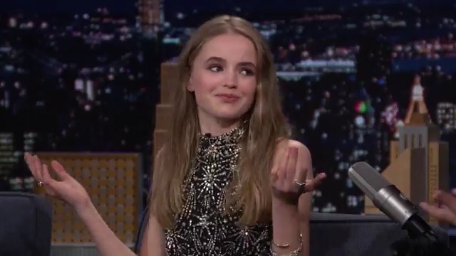 Nell Fisher loves to play Dungeons &amp; Dragons! #FallonTonight #StrangerThingsOnFallon