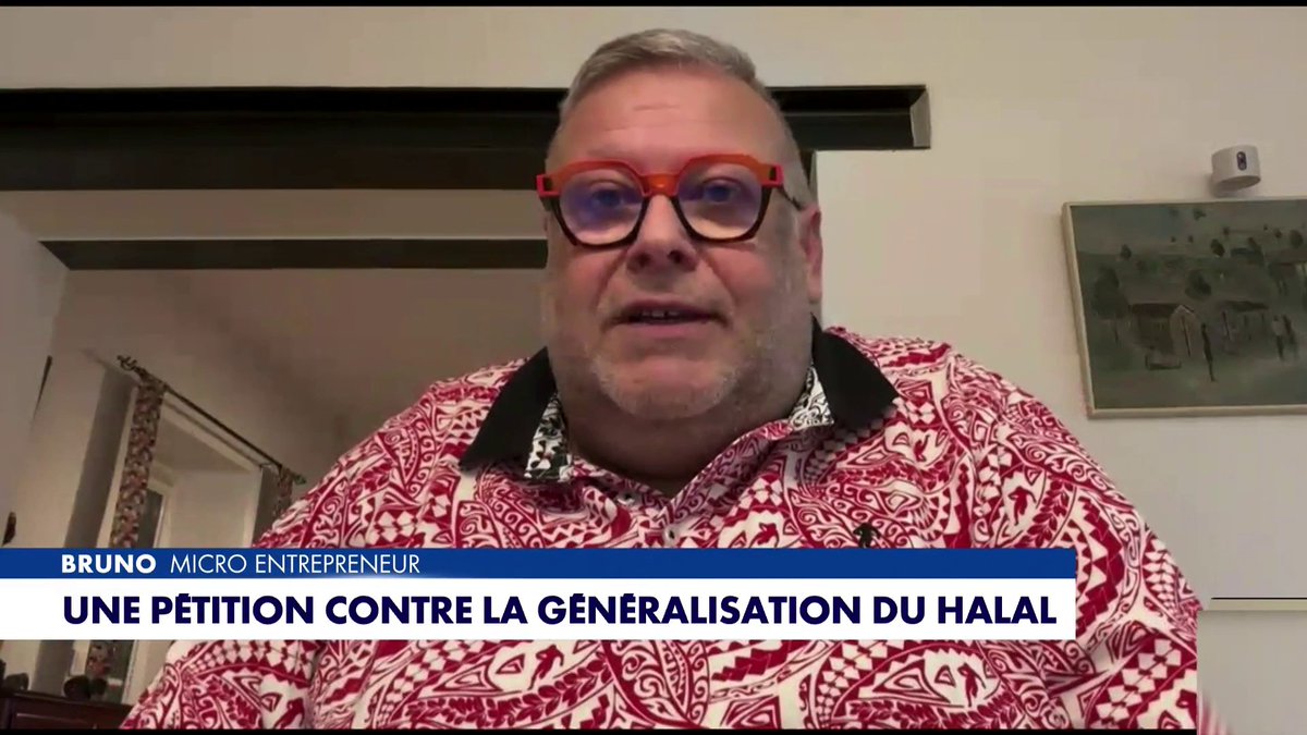 Bruno, créateur d'une pétition contre le halal : «C'est un droit du consommateur d'être informé», dans #LaMatinale