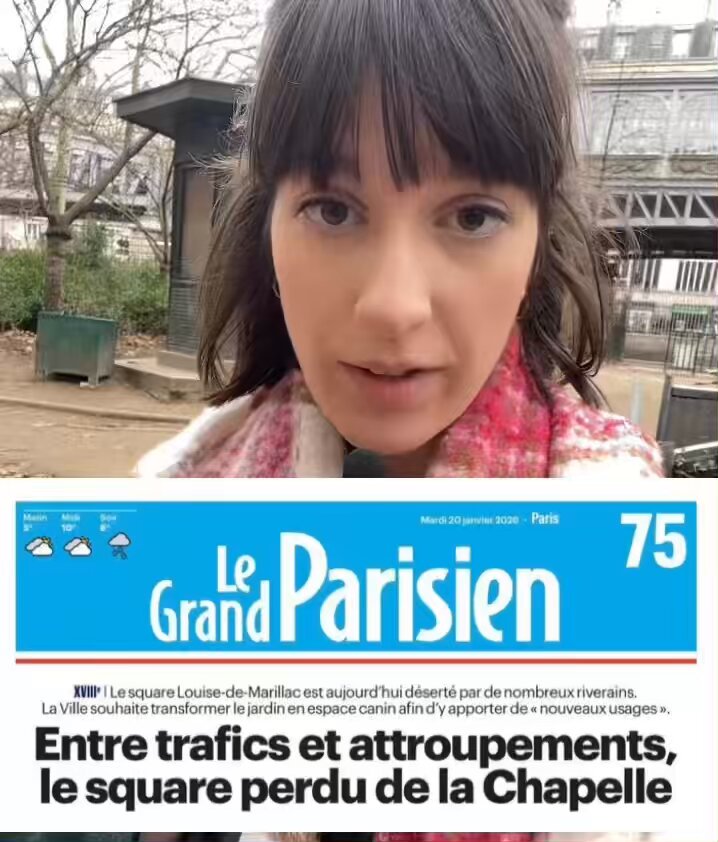 Après avoir CAPITULÉ et CÉDÉ ce square parisien aux trafics, nos endives bio de gauche croient pouvoir le sécuriser en y créant … un PARC CANIN. Ou comment balancer notre argent par les fenêtres sans régler le problème. #saccageparis
