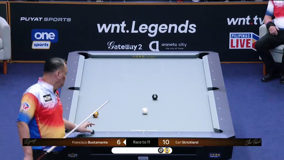 A 9-time Mosconi Cup Champion... A five-time US Open Champion... A three-time World Pool Champion... Now the first-ever #WNTLegends Champion! Congratulations, Earl Strickland 🤩